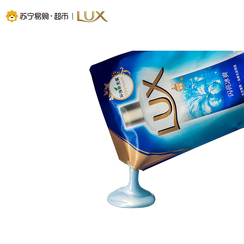 力士(Lux)爽肤沐浴乳闪亮冰爽650ml 各种肤质 保湿补水 沐浴露