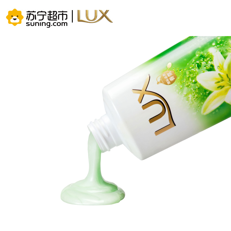 力士（Lux）爽肤沐浴乳 水漾沁爽400ml 沐浴露【联合利华】