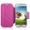摩米士（MOMAX）Smart Case皮纹保护套 三星Galaxy S4 I9500 粉色
