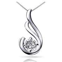 Doido爱度钻石 PT900铂金40分I色钻石吊坠/结婚吊坠