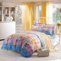 贝德罗活性全棉印花斜纹四件套花漾舞曲220*240