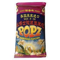 派博士 Popz 微波玉米花 甜香味 88g/袋