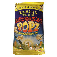 派博士 Popz 微波玉米花 黄油味 88g/袋