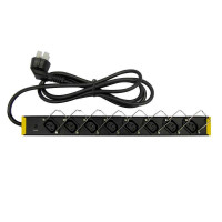 突破(TOP) 07N01ES-0536 PDU机柜插座16A 8联IEC320-C13插孔 3M