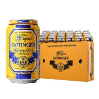 奥丁格自然浑浊型小麦啤酒330ML(24罐/箱)
