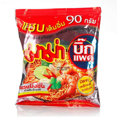 泰国妈妈方便面-酸辣虾味90g