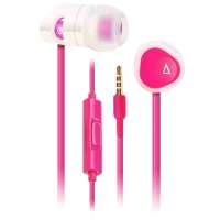 创新MA200 时尚移动耳麦(白粉)