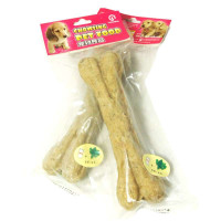 宠幸chowsing 膨化牛皮压骨1支装150g菠菜X2袋(宠物用)