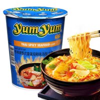 养养牌泰式香辣海鲜面(杯装)70g