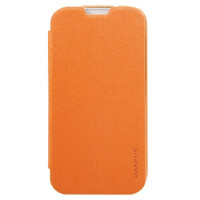 倍思(BASEUS)三星S4 I9500彩薄皮套(橙色)