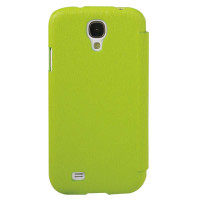 倍思(BASEUS)三星S4 I9500彩薄皮套(绿色)
