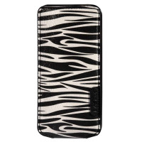 倍思(BASEUS)IPHONE5狂野森林斑马纹皮套(黑色)