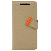 倍思(BASEUS)HTC ONE/M7信仰皮套(卡其色)