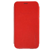 卡登仕(CAPDASE)三星NOTE2/N7100/N7102/N7108/N719超薄皮套光面(红/灰)