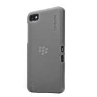卡登仕(CAPDASE)黑莓Z10玲珑胶套(透黑)