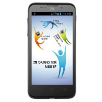 ZTE/中兴 安卓智能手机 N881F (黑色)(电信3G)