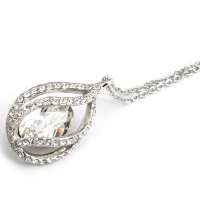 禾场 奥地利进口水晶 烈爱牢笼 简约高贵项链