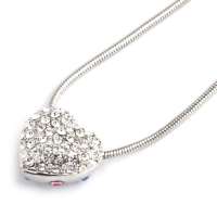 禾场 奥地利进口水晶 海派甜心满钻气质项链