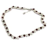 禾场 奥地利进口水晶 始终如一的心项链