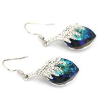 禾场 奥地利进口水晶 与你永相依耳钉