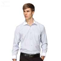 HODO红豆相思鸟男装男士修身拼色休闲长袖衬衫HDXC13116(B15兰条38)