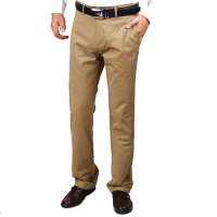 HODO红豆相思鸟男装商务直筒修身英伦休闲裤XSNK086(096卡其色31)