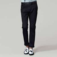 GXG 男士时尚潮流休闲长裤22102278(黑色/L)