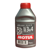 摩特(MOTUL) DOT 3&4 0.5L 100%全合成刹车油