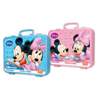 真彩 M-108-36 米奇手提塑盒印章水彩笔 36色 (小盒装)