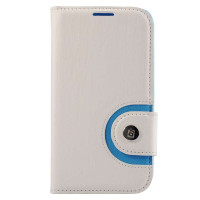 倍思(BASEUS)三星S4 I9500彩虹皮套带休眠唤醒(白色)