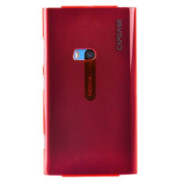 卡登仕(CAPDASE)LUMIA920水晶背壳送膜(透红)