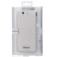 摩米士（MOMAX）清透保护壳 索尼Xperia Z L36h 白色