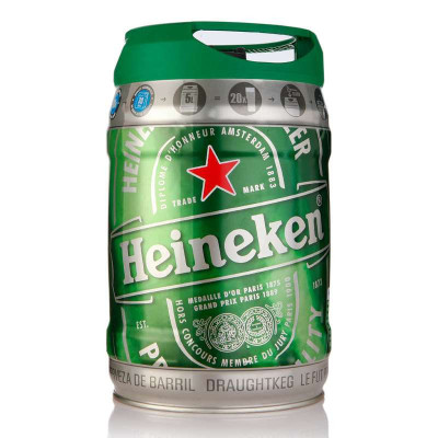 喜力啤酒铁金钢5l