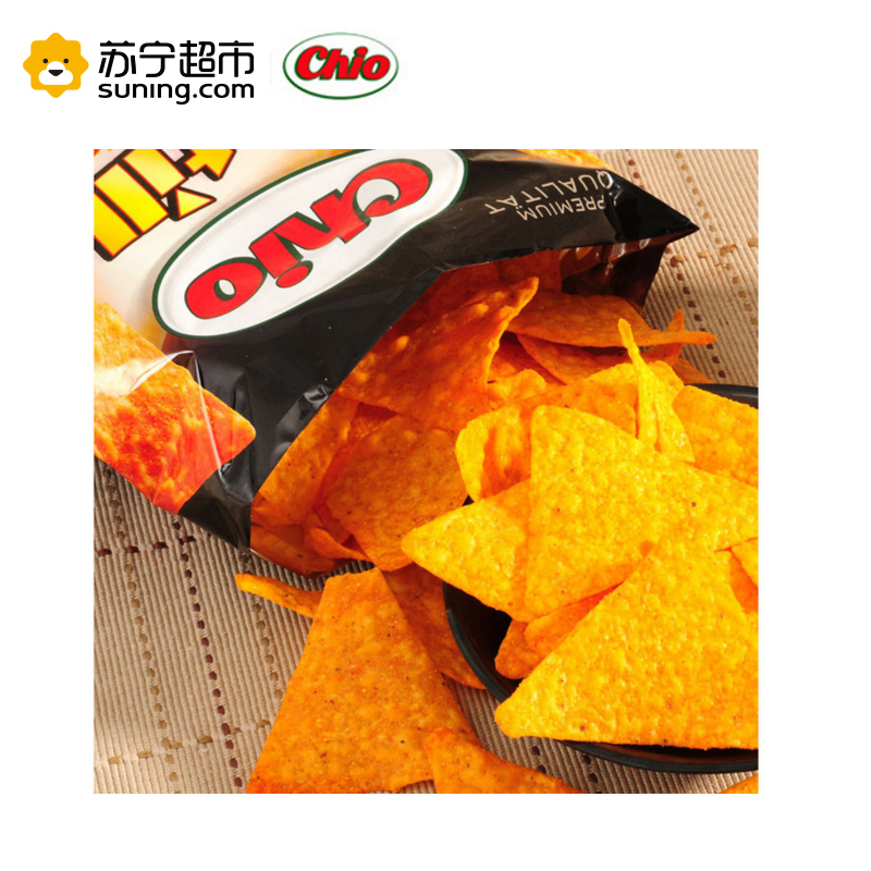 奇奥野甜椒玉米片125g进口休闲零食 德国进口玉米片