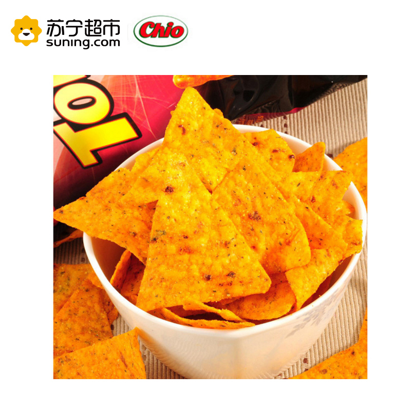 奇奥野甜椒玉米片125g进口休闲零食 德国进口玉米片
