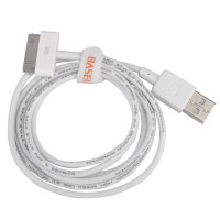倍思(BASEUS)苹果30pin加粗数据线1.2米(白色)