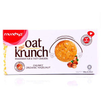 麦奇(munchy's)榛子燕麦饼干180g