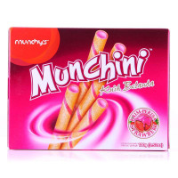 麦奇(munchy's) 满吉利香草味巧心卷 100g(马来西亚)