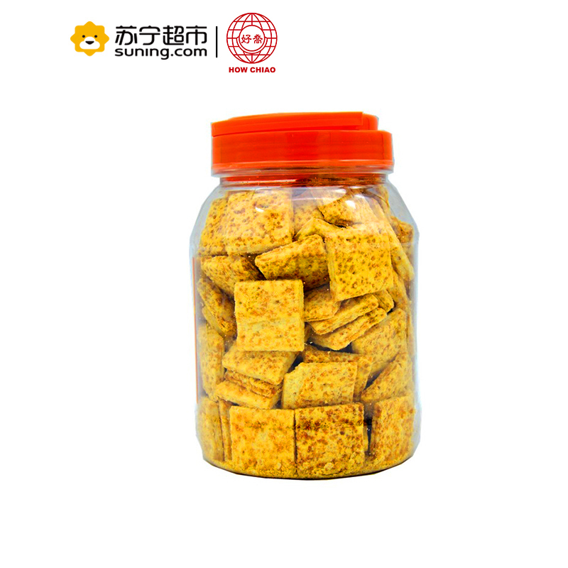 好乔(How Chiao)台湾好味道全麦方块酥 500g(台湾)