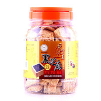 好乔 台湾好味道黑芝麻方块酥 500g(台湾)