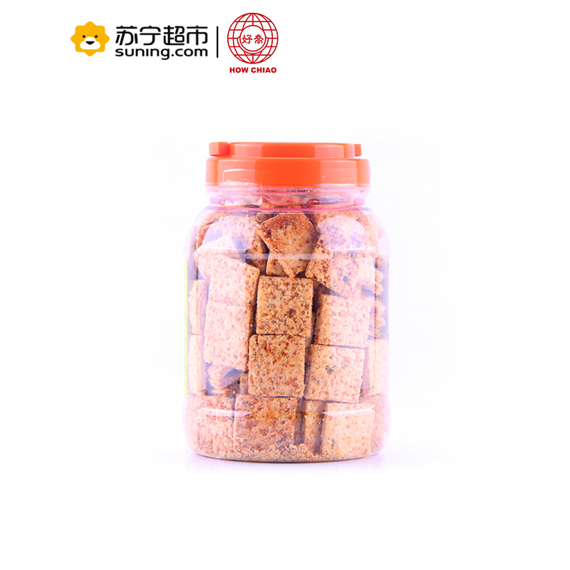 好乔(How Chiao) 台湾好味道咸紫菜方块酥 500g
