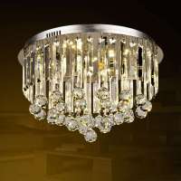 翰源LED水晶灯 LED吸顶灯客厅卧室25W超亮 HXD524