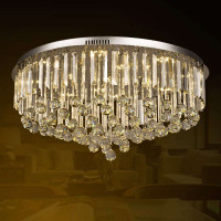 翰源LED水晶灯 现代LED吸顶灯 客厅卧室65W超亮 HXD523