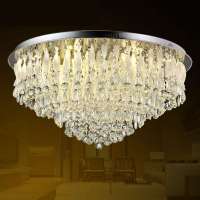 翰源LED水晶灯 现代LED吸顶灯 客厅卧室65W超亮 HXD531