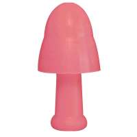 黑貂 SABLE 导音洗澡游泳耳塞 预防中耳炎 防水 仿水母 超导音 柔软  成人 红色