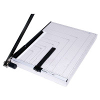 得力(deli)8011钢制手动切纸机/切纸刀/裁纸机/裁纸刀 530mm*410mm