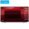 美的(Midea)EG7XCGD3-NR 微电脑下拉式平板微波炉 20L 红色 烧烤功能
