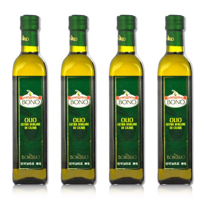 包锘(BONO) 特级初榨橄榄油 500ml*4组合装(意大利)