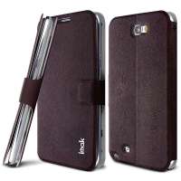 艾美克(IMAK)三星 N7100 N719 GALAXY Note2 纤薄皮套(松鼠纹)薄至极点(咖啡色)