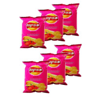 乐事 薯片番茄味45g*6